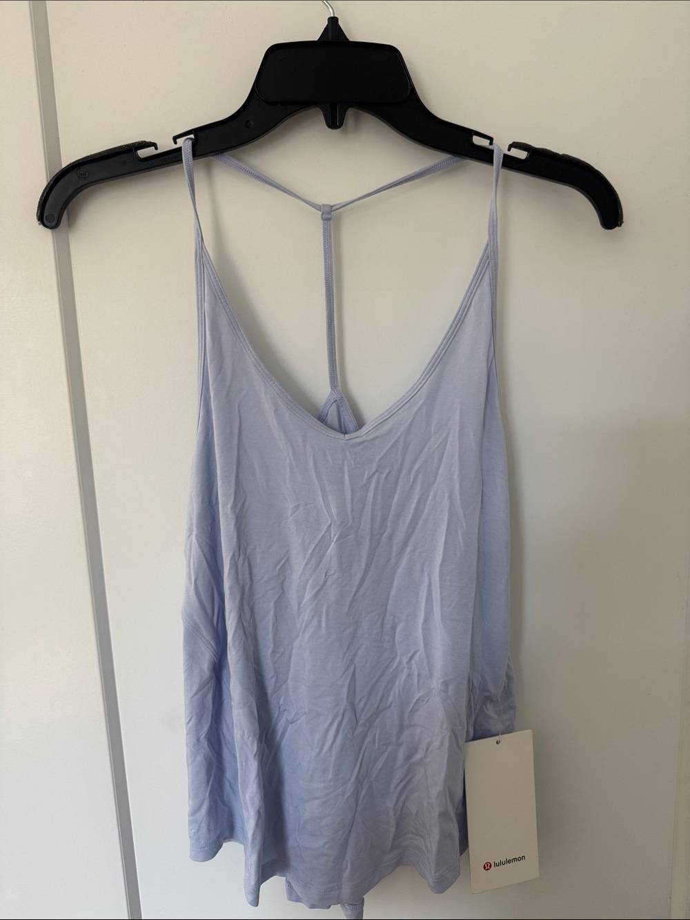 lululemon athletica Light Blue Strappy Tank Top